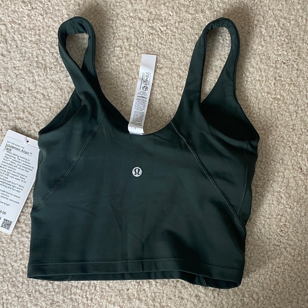 Lululemon align rainforest green set - Picture 3 of 10